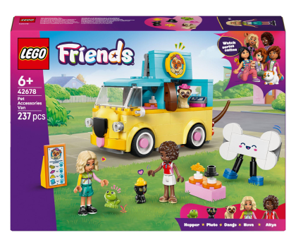 Klocki LEGO® LEGO FRIENDS 42678 Furgonetka z akcesoriami dla zwierząt